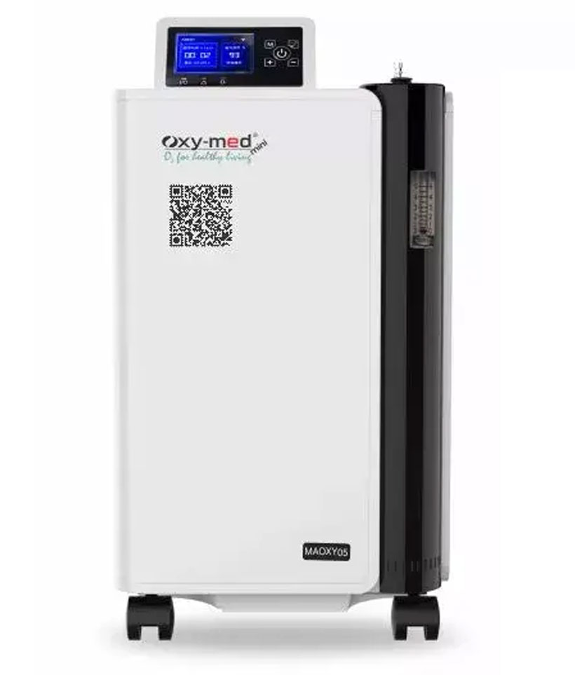 front-mini Oxymed Oxygen Concentrator 5 litre - Image 1
